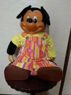 ☆80年代初期のヤングエポック製ぬいぐるみ「ミッキーマウス」