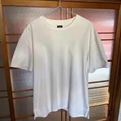 COMME CA COMMUNE ホワイト Tシャツ M ビジネス可