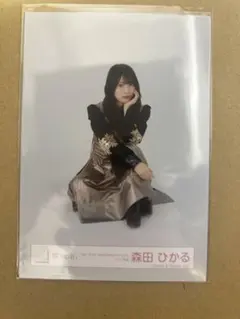 【座り】櫻坂46 森田ひかる「4thアニラ」ライブ衣装
