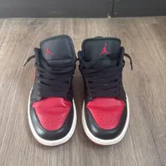 NIKE AIR JORDAN 1 LOW ブラック レッド