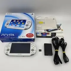 【完品】PSVita PCH-1100AB02 クリスタル・ホワイト