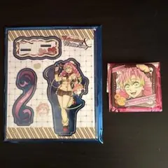 鬼滅の刃　バレンタイン&ホワイトデー　アクリルスタンド　缶バッジ　甘露寺蜜璃