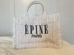 ÉPINE PARIS book tote bag medium ピンク