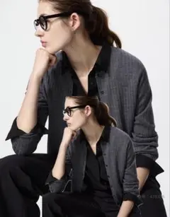 UNIQLOカーディガン　グレー
