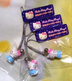 おねがいハローキティ ストラップ 3個セット