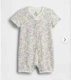 【新品・未使用】baby GAP 花柄ロンパース 18-24ヶ月