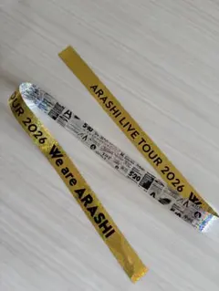 We are ARASHI LIVE TOUR 2026 銀テープ　金色✨フル