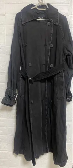 ZARA デニムコレクション　トレンチコート