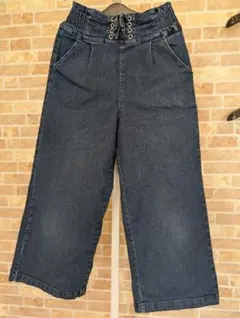 デニム ワイド 160