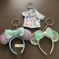 ディズニー カチューシャキーホルダー セット売り