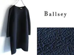 Cセール　Ballsey ジャガード切替ワンピース 38 日本製 ドレス
