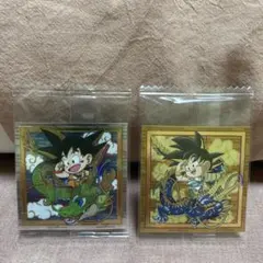 ドラゴンボール 超戦士シールウエハース 孫悟空 2枚セット