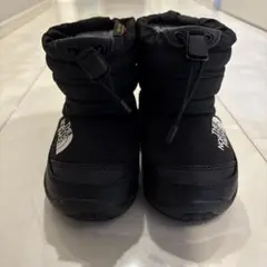 THE NORTH FACE ブラックブーツ　ヌプシ　15センチ