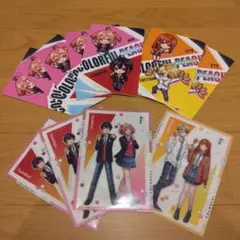 カラフルピーチ クリアファイル ノートセット