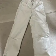 白パンツ　デニム　H&M