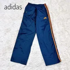 ✨美品✨adidas アディダス　ジュニア　トーニングパンツ　ネイビー✖️オレンジ