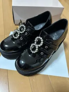bubbles ダブルバックルシューズ　厚底のサムネイル
