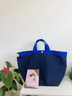 【極美品】エルベシャプリエ ミョゾティス 605 605c バッグ　肩掛け 新品同様】エルベシャプリエ バッグ 605C 605 トート ミョゾティス 青