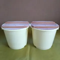 味噌 漬物 梅干し 容器 樽 プラスチック 木蓋 4.5Lのサムネイル