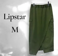 Lipstar オリーブグリーン ラップスカート Mのサムネイル
