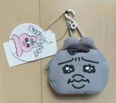 おぱんちゅうさぎ ぬいぐるみポーチ付きショッピングバッグ モノクロ しまむらのサムネイル