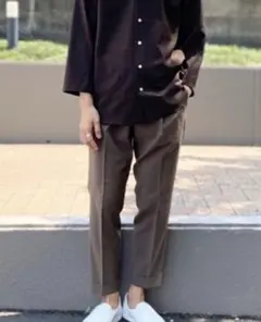 ADAM ET ROPE' 【EVALET】クロップドパンツ Mのサムネイル