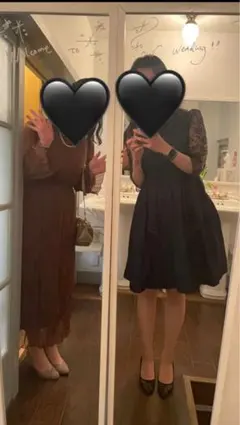 【ぽん様専用◎着用画像確認用】NOAHLシフォンワンピ