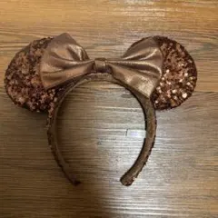 ミニー　カチューシャ　スパンコール