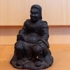 南北朝 室町 将軍神像 将軍大黒天 仏教美術 貞治 道心 仏師 仏像 時代 古作のサムネイル