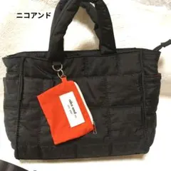 【美品】ニコアンド　キルティングショルダーバッグ