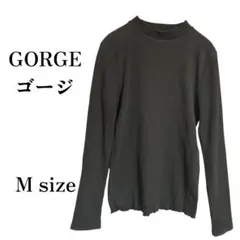 GORGE（ゴージ）ブラック リブ編み 長袖ニット Mサイズ 綺麗め 美品