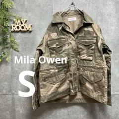Mila Owen ミラオーウェン レディース 迷彩 ミリタリージャケット S