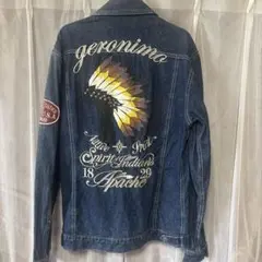 Geronimo ヴィンテージ　刺繍　デニムジャケット　レア