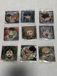 ハイキュー!!シールウエハース ゴミ捨て場の決戦　月島蛍　黒尾鉄朗など　9枚