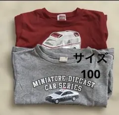 プティマイン　TOMIKA トミカ　車両プリントTシャツ まとめ売り　2枚のサムネイル