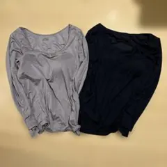 UNIQLO HEATTECH 長袖インナー 2枚セット M