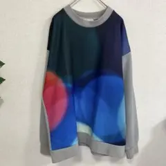 tk. TAKEO KIKUCHI グラデーションスウェット Mのサムネイル