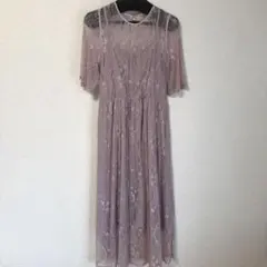 WILLSELECTION ウィルセレクション 総レースロングドレス