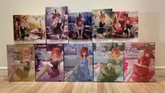 五等分の花嫁 フィギュア 10点セットのサムネイル