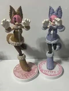Re:ゼロから始める異世界生活 ラム フィギュア 2体まとめ売り