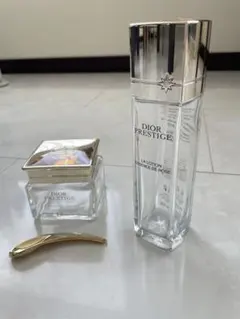 Dior プレステージ　ラローション　ゴマージュ　空き容器　スパチュラ付き