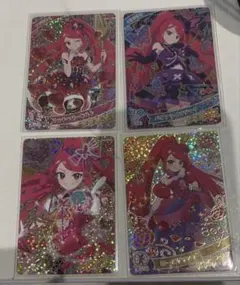 アイプリカード 一条寺サクラ 4枚セット サイン入り1枚