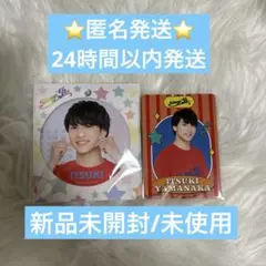 【新品未使用】AmBitious 山中一輝 缶バッジ プロフィールカード