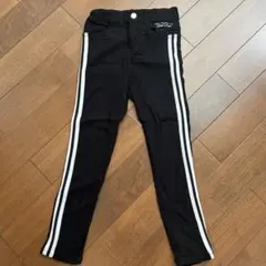 SISTER JENNI ブラック　ホワイトラインパンツ