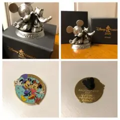 ディズニーカードクラブ2020ペーパーウェイト　2012ピンバッジ