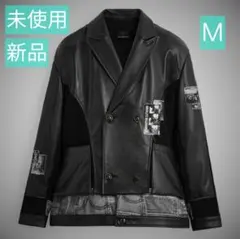 ZARA ANDERSSON BELL ニットコンビレザージャケット