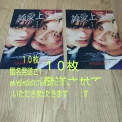 匿名発送 映画純愛上等！フライヤー１０枚