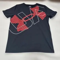 Under Armour Tシャツ YXL ブラック/レッド