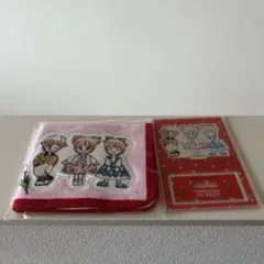 3coins りぼん70周年　姫ちゃんのリボン ハンカチ、アクリルスタンド