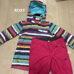 スノーボードウェア　スノボウェア　セット　ROXY DC スキー
